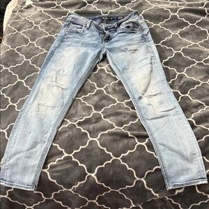 Miss Me Light Blue Skinny Jeans